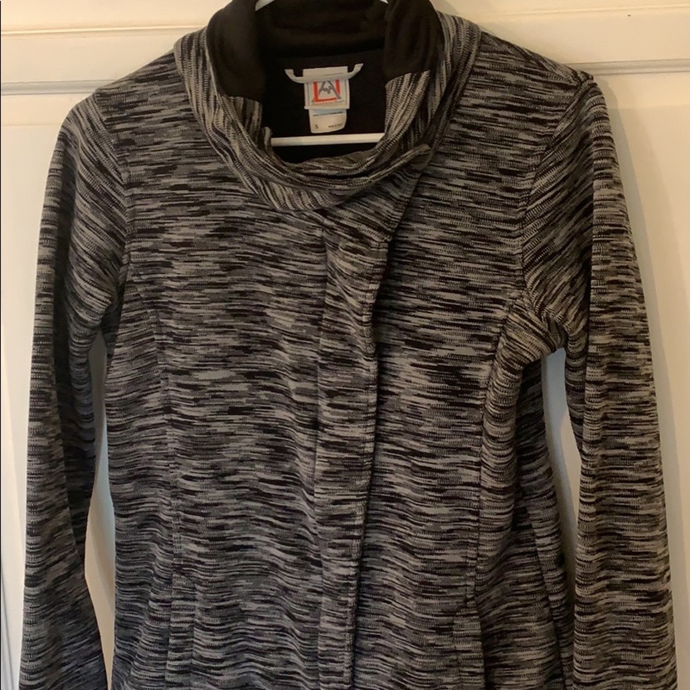Avalanche Black/Grey Pattern Jacket Size Small